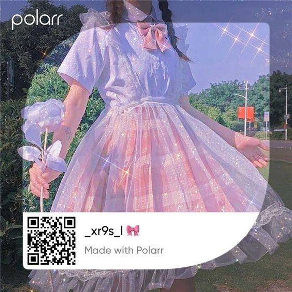 Social Qr codes de filtros do polarr