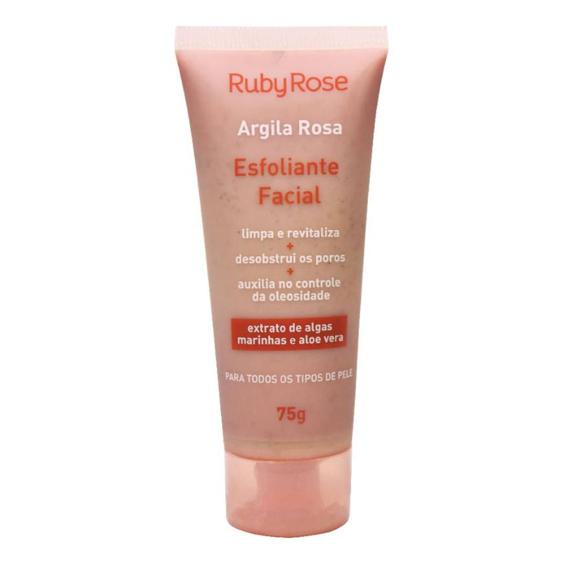 Moda ESFOLIANTE FACIAL ARGILA ROSA - RUBY ROSE 