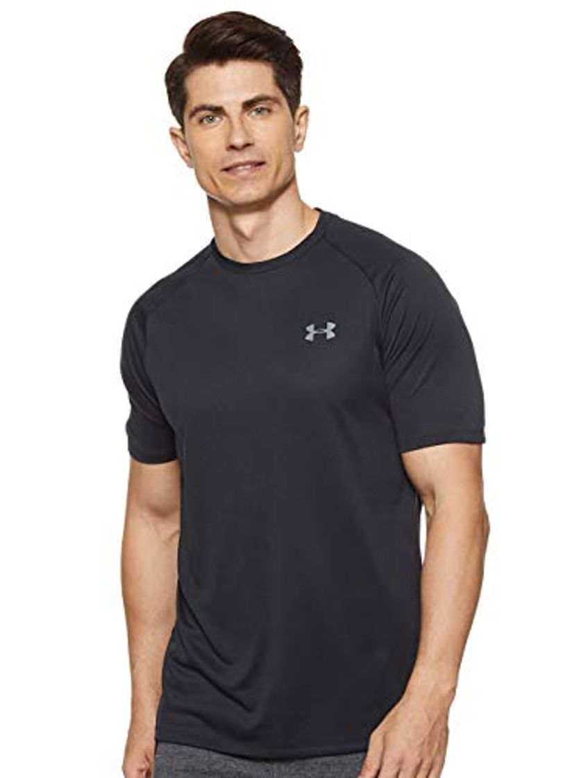 Moda Under Armour Tech 2.0. Camiseta masculina, camiseta transpirable, ancha camiseta para gimnasio