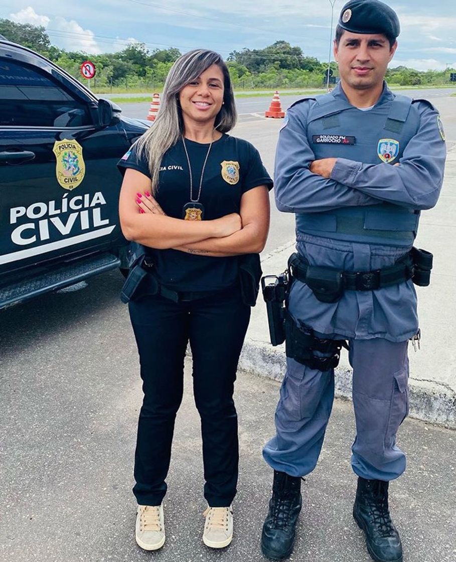 Moda Casal Policial