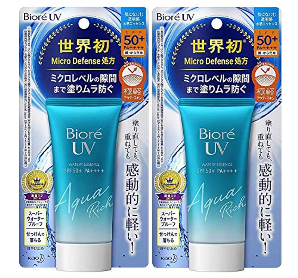 Product (2017ver) - 2017ver. Biore Sarasara UV Aqua Rich Watery Essence Sunscreen SPF50