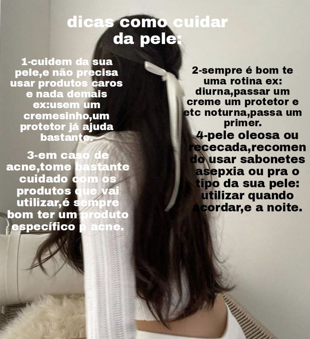 Fashion Dicas pra pele