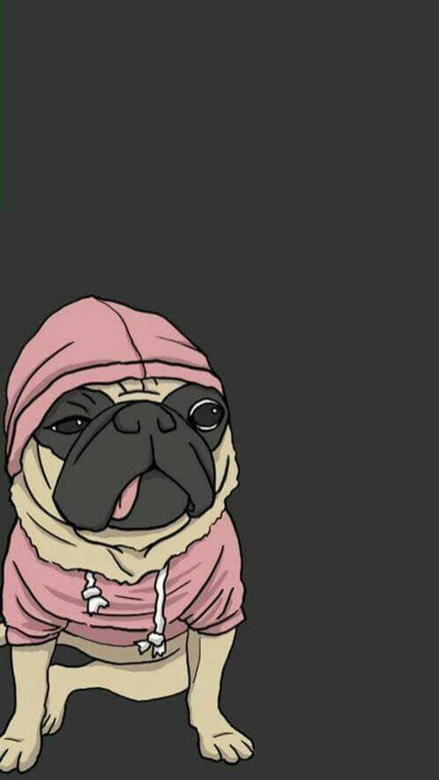 Fashion Wallpaper Pug