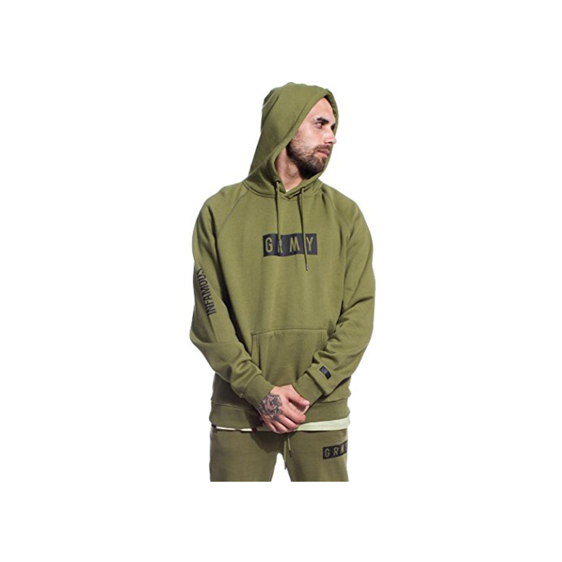 Social GRIMEY Sudadera Overcome Gravity Hoodie FW17 Olive