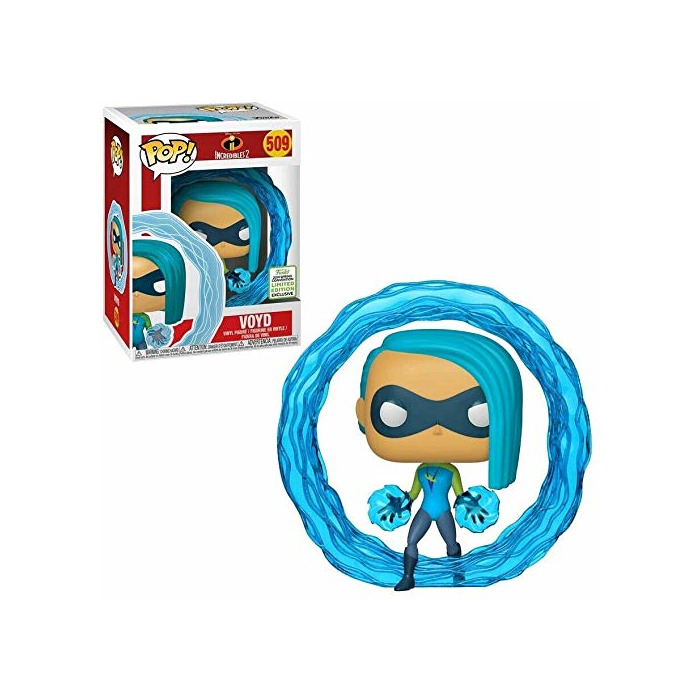 Game Funko Pop! Incredibles 2 Muelle Convención Exclusivo Voyd Disney Pixar Edición Limitada