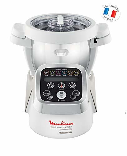 Home Moulinex Cuisine Companion HF802A - Robot  cocina con 6 programas automáticos