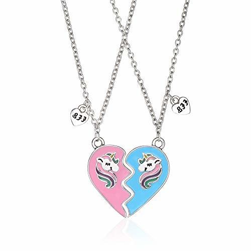 Place JOELELI Joelili - Collar de Plata de Ley 925 con Colgante de
