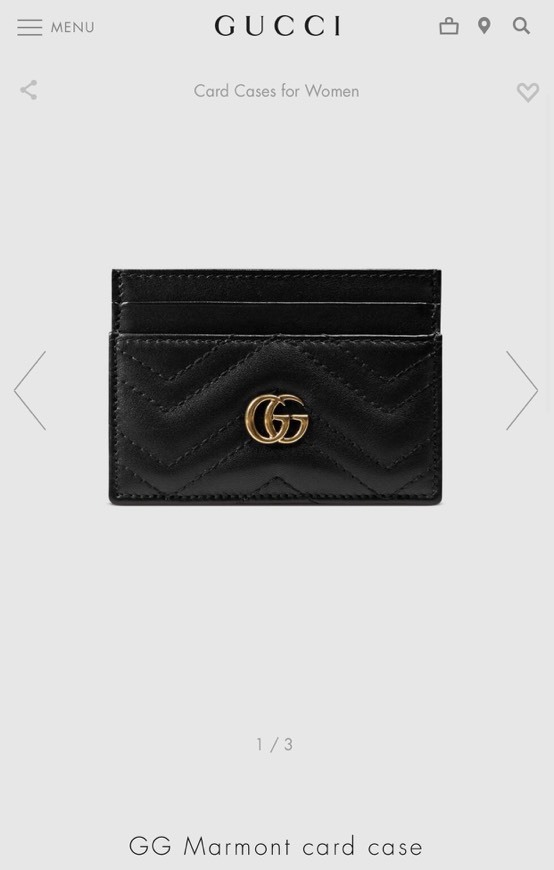 Producto Gucci Marmont card case  