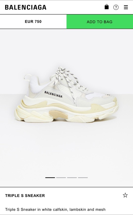 Producto BALENCIAGA TRIPLE S