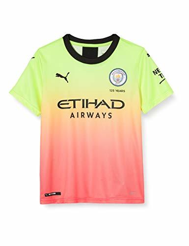 Social PUMA Manchester City FC Kids Replica Dodge Jersey, Unisex niños, Amarillo