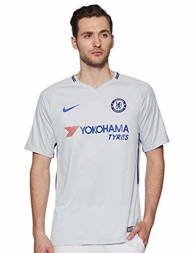 Product Nike Stadium Away Camiseta 2ª Equipación Chelsea FC 17-18, Hombre, Blanco