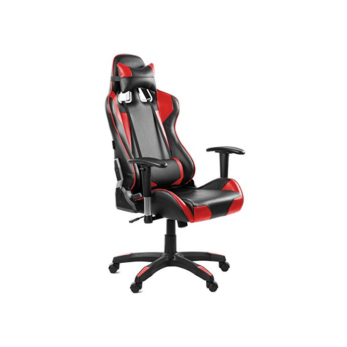 Elemento de la categoría hogar Mc Haus ROJA Silla Gaming de Escritorio y Oficina con Respaldo Reclinable