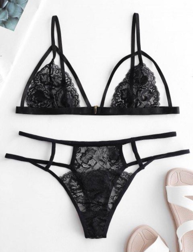 Productos Bralette lace strapy lingerie 