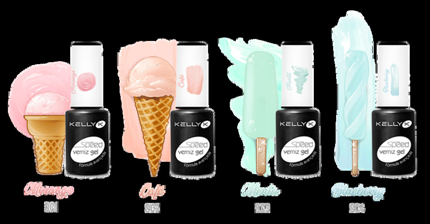 Verniz de Gel Kelly K