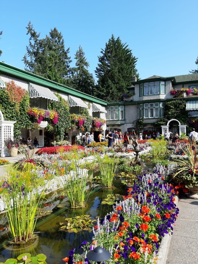 Lugar Butchart Gardens