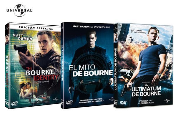 Película Trilogia Jason Bourne