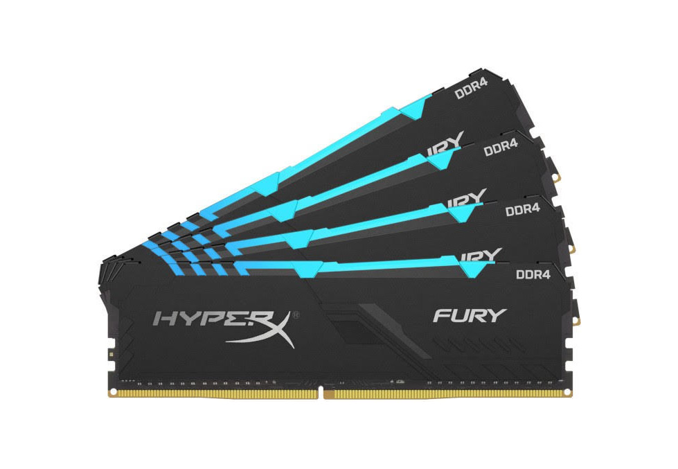 Producto Kingston HyperX FURY RGB DDR4