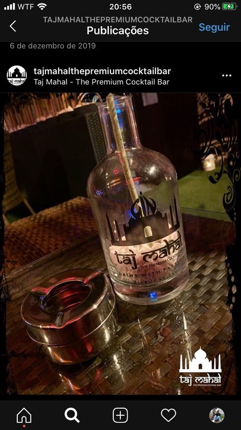 Restaurants Taj Mahal - The Premium Cocktail Bar