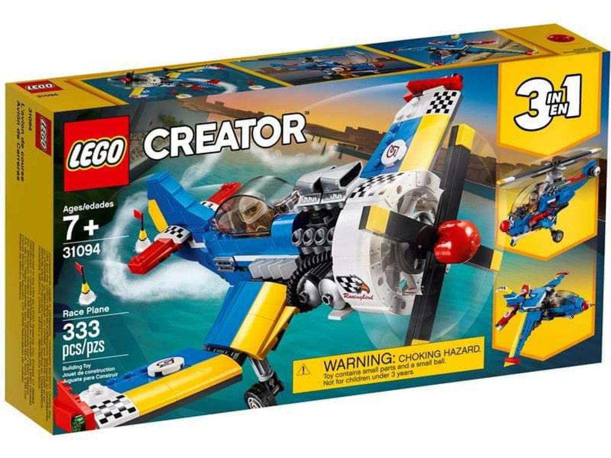 Productos LEGO Creator Avião de Corrida 