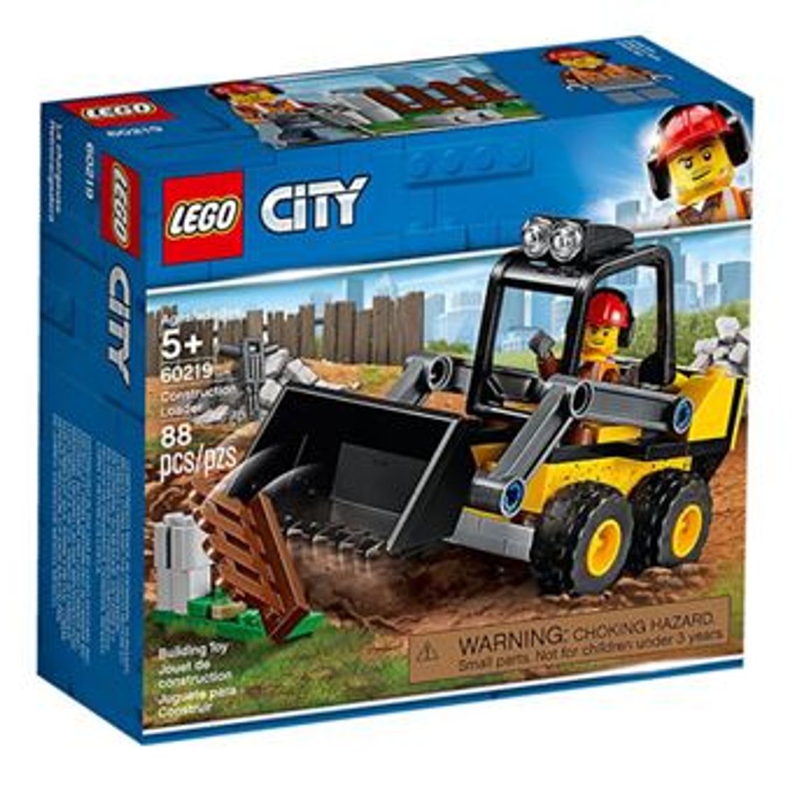LEGO City Trator Carregador de Construção 