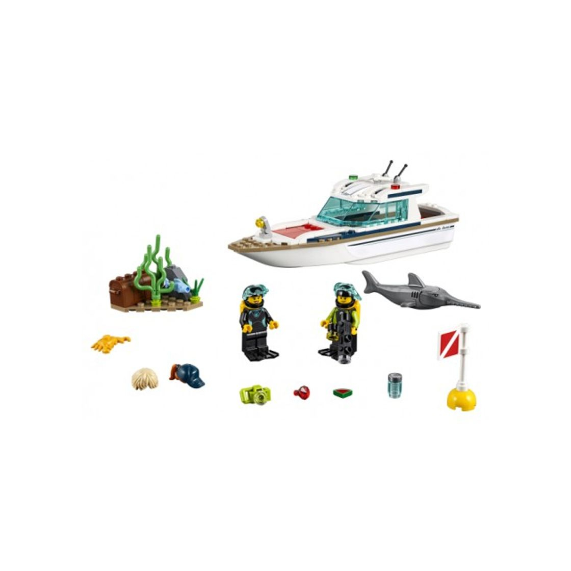 LEGO City Iate de Mergulho