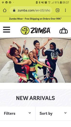 Nova coleção Zumba! Pedal to metal 😎