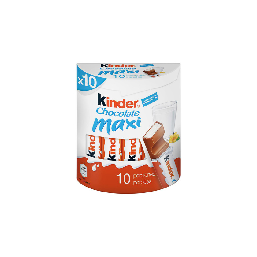 Producto Kinder Chocolate Barritas de Chocolate con Leche