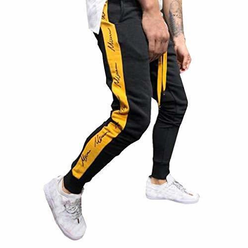 QUICKLYLy Pantalones Vaqueros Hombre Pitillo Rotos Chandals Trekking Skinny,Mens Autumn Winter Joggers