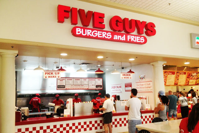 Restaurantes Five Guys