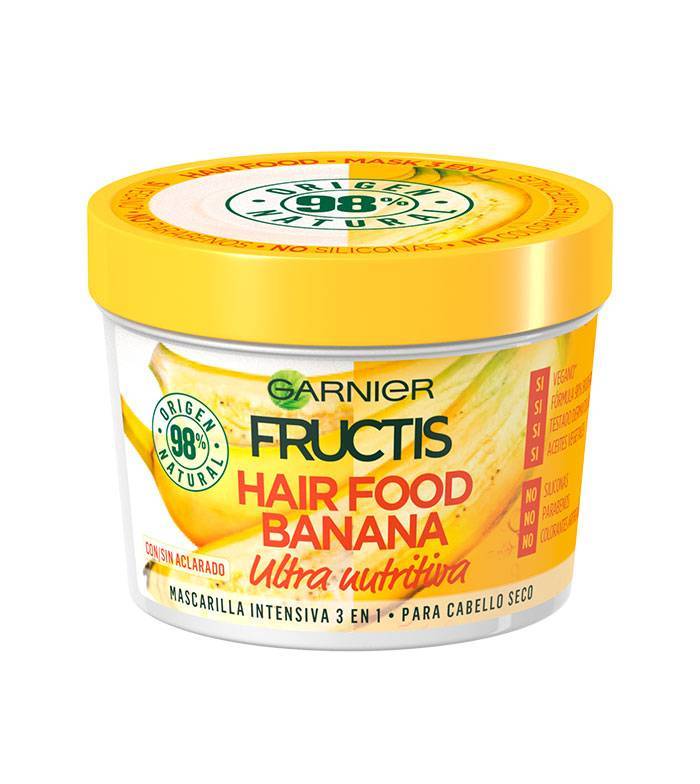 Máscara 3 em 1 Fructis Hair Food Banana
