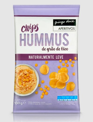 Chips de Hummus de Grão de Bico Pingo Doce 150g