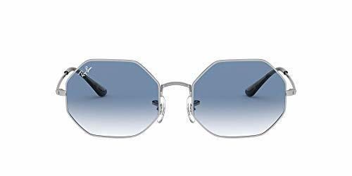 Ray-Ban Gafas de Sol OCTAGON RB 1972 SILVER/BLUE SHADED 54/19/145 unisex