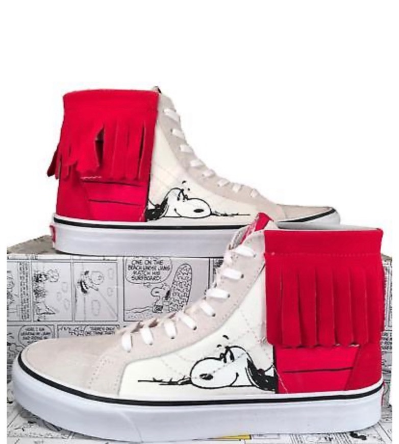 Moda Vans Snoopy