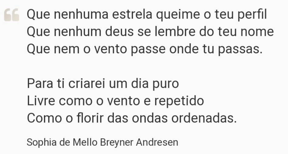 Moda Sophia de Mello Breyner Anderson