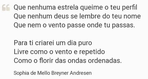 Sophia de Mello Breyner Anderson