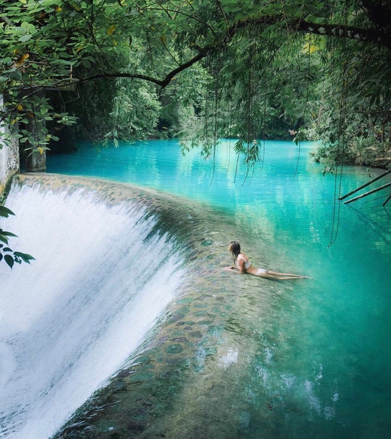 Fashion Kawasan falls Filipinas 😍