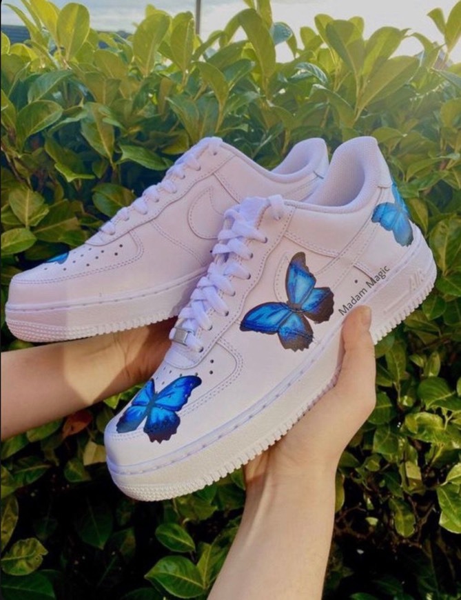 Blue butterflies Nike
