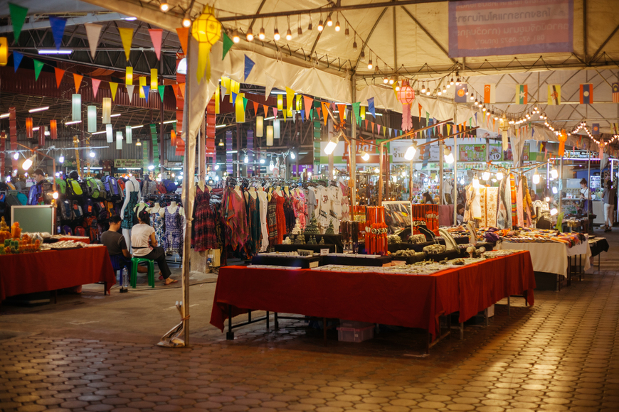 Lugares Night Bazaar Place Chiang Mai