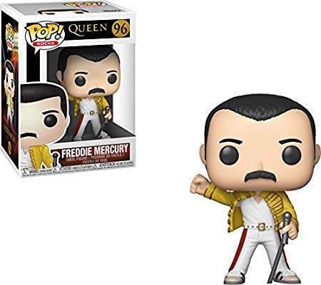 Funko- Pop Vinyl: Rocks: Queen: Freddie Mercury (Wembley 198