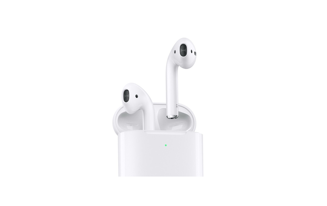 Electronic Apple AirPods con estuche de carga inalámbrica