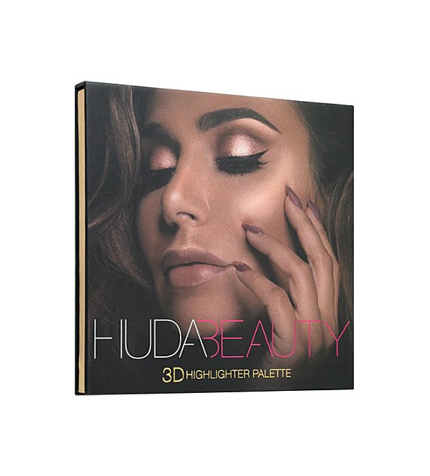 Product Huda Beauty Golden Sands 3D Edition Highlighter Palette 1.11oz/31.5g New In Box