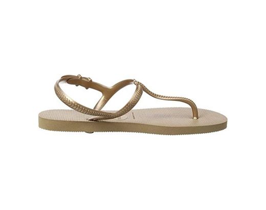 Havaianas Freedom, Sandalias para Mujer, Dorado