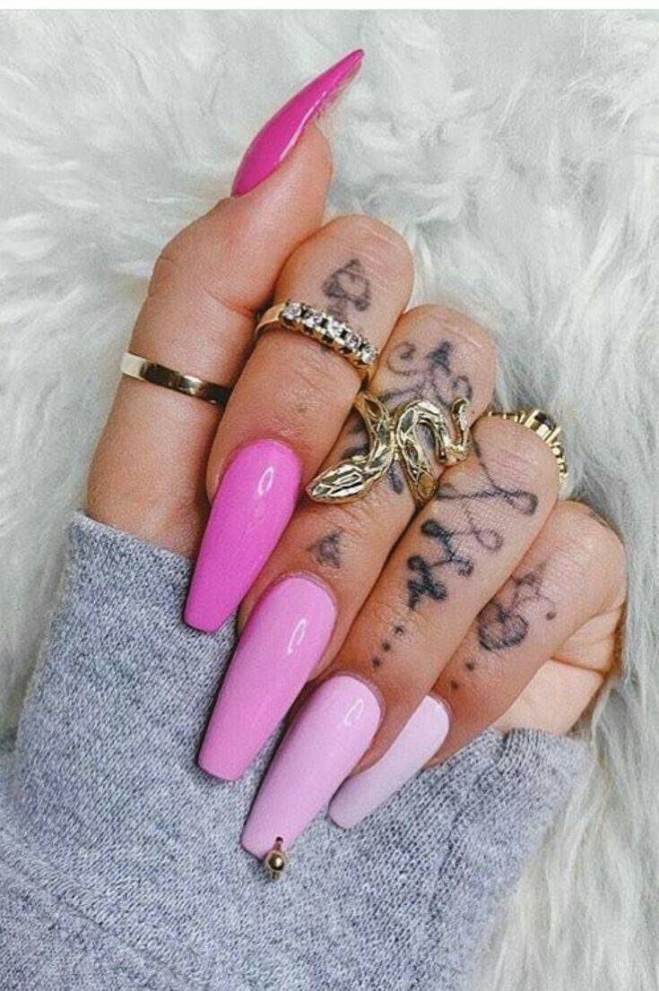 Moda Unhas diferentes