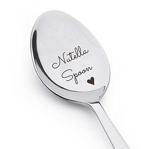 Lugar Nutella Lover- Nutella Spoon. Great Gift for the Nutella Lover