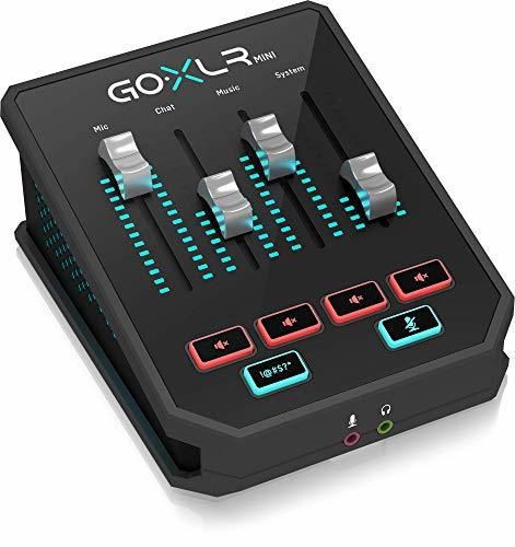 TC Helicon GoXLR Mini- Mixer & USB Audio Interface for Streamers