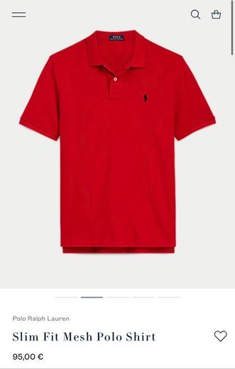 Product Ralph Lauren Red Polo