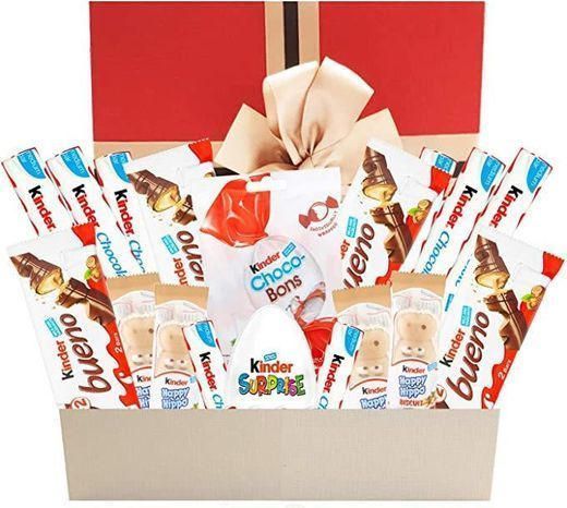 Social Caja de regalo de chocolate Kinder Variedad Caja de selección de chocolate