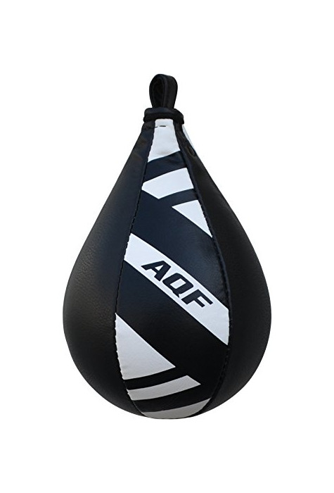 Fitness AQF Pera Boxeo de Cuero y Saco Boxe Punching Ball para MMA