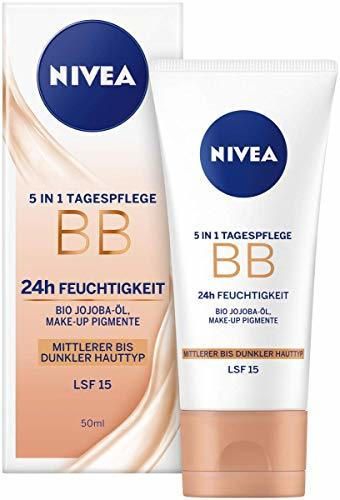 Nivea Diarios Esenciales BB Cream 5 en 1 Beautifying Crema hidratante con