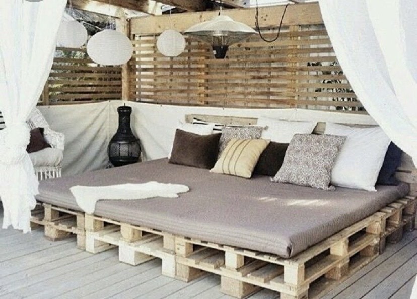 Fashion Cama de palettes 